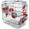 Image de Zolux Cage Sur 2 Etages Pour Hamsters. Souris Et Gerbilles - Rody3 Duo - L 41 X P 27 X H 40.5 Cm - Grenadine