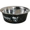 Image de Ecuelle  Inox Happy Noire 14cm  0,4l