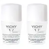 Image de Vichy Déodorant Anti-Transpirant 48h Peaux Sensibles ou Rasées Biglia 2x50 ml