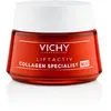 Image de Liftactiv Collagen SpÃ©cialist Nuit 50ml - Vichy - CrÃ¨me De Nuit Anti-Rides Et Anti-TÃ¢ches Ã La Vitamine C.