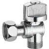 Image de Robinet d'arrÃªt wc Ã©querre 1/4 tour MF12x17 chromÃ© NOYON & THIEBAULT