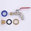 Image de AROZ Kit cuve plastique raccord traversee cuve mÃ¢le 3/4'' + robinet 1/4 de tourour mÃ¢le 1/2