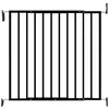 Image de Nordlinger Pro Barriere De SÃ©curitÃ© Enfant Lea Noire - Noir - 64 A 113cm - Acier - Barriere A Portillon