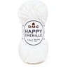 Image de Fil Happy Chenille Pelote 15 g Blanc n°20