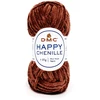 Image de Fil Happy Chenille Pelote 15 g Marron n°28