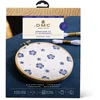 Image de Kit de broderie Petites fleurs bleues