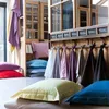 Image de Drap Housse Uni En Percale De Coton, Bonnet De 40cm, PremiÃ¨re