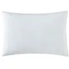 Image de Taie D'oreiller En Percale De Coton Bleu 50x75