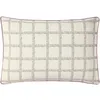 Image de Taie D'oreiller En Percale De Coton Blanc 50 X 75 Cm