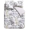 Image de Housse De Couette En Satin De Coton Multicolore 260x240cm