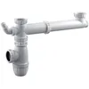 Image de Tubulure Pour Ãvier 2 Cuves Avec Siphon Et Prise Mixte - Valentin - 00 780200 001 00