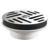 Image de Bonde de lavabo - grille inox - diamÃ¨tre 63mm VALENTIN