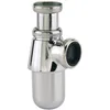 Image de Siphon lavabo laiton chromÃ© rÃ©glable en hauteur - VALENTIN - 13030000000