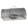 Image de Nasse Ã  rats - 1/2 ronde - galvanisÃ©e - 40x23x18 cm