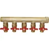 Image de Collecteur 20 x 27 MF prÃ¨-Ã©quipÃ© avec vannes 5 dÃ©parts 15x21 RIQUIER