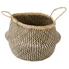 Image de Panier COMPACTOR PLIABLE BELLY NOIR ET NATUREL M
