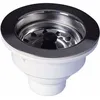 Image de Bonde -  90 mm panier inox sans trop-plein Wirquin