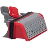 Image de Ensemble membrane et filtre slim + pour bonde de douche Wirquin 30723382, rouge et gris