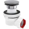 Image de Ensemble bonde et siphon de douche Quick-Clac Wirquin Nano 6.7 Sortie Ã32 mm - 1/4 de tour