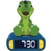 Image de RÃ©veil digital avec veilleuse lumineuse Lexibook Dinosaure en 3D et effets sonores