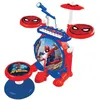 Image de Lexibook Spider-Man Batterie Électronique Pour Enfant Jeu Musical Jouet Mixte Vrai Son Clavier 8 Notes Prise Pour Mp3 Si Ge Inclus Bleu Rouge K610sp