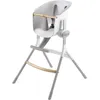 Image de Chaise Haute Beaba Up And Down Grey/White