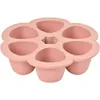 Image de Multiportions Beaba Silicone 6 X150ml Old Pink