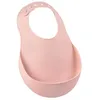 Image de Bavoir En Silicone Old Pink - Beaba