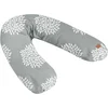 Image de Coussin De MaternitÃ© BÃ©aba Big Flopsy ImprimÃ© Flower Gris