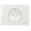 Image de Plaque de commande Nicoll 709140 Goutte blanc 204,5x147mm Ã©paisseur de cloison 16 Ã  75mm