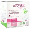 Image de Saforelle Serviette HygiÃ©nique Coton Bio BoÃ®te De 10