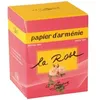 Image de Bougie blanche avec bougeoir en verre transparent - parfum rose