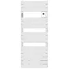 Image de Radiateur sÃ¨che-serviettes Ã©lectrique connectÃ© avec soufflerie ADELIS DIGITAL 1500 W blanc carat - ATLANTIC - 861545