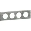 Image de Celiane plaque 4 postes furtif