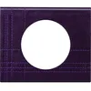 Image de Plaque de finition Legrand pour 1 prise CELIANE cuir pourpre cout