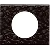 Image de Plaque de finition Legrand pour 1 prise CELIANE cuir pixels