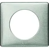 Image de Plaque de finition Legrand pour 1 prise CELIANE snake alu