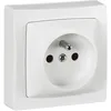 Image de Prise de Courant LEGRAND avec Terre Appareillage Saillie Bornes Auto Blanc