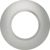Image de Plaque ronde dooxie 1 poste finition effet aluminium