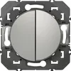 Image de Va et vient et poussoir composable Dooxie Legrand - Aluminium