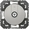 Image de Prise TV type F Ã  visser Dooxie Legrand - Aluminium