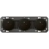 Image de Prise 2 p?les + terre Legrand Dooxie noir carr?e