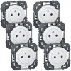 Image de DOOXIE 6X2P+T BLANC COMPO
