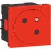 Image de Prises de courant 2 P+T Surface Mosaic EASYLED Link rouge LEGRAND 077118L