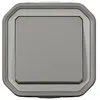 Image de Poussoir NO Plexo complet saillie gris