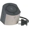 Image de Multiprise 2 prises 2 p?les+terre + 2 chargeurs induction Qi USB-A et C Legrand Taupe et gris 2 m