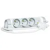 Image de Multiprise pivotante 4 prises 2P+T avec interrupteur - cordon 3m - 16A - Confort - 50076 LEGRAND