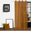 Image de Voile Oeillets En Coton LavÃ© 135x250 Cm Spirit Bronze, Par Soleil D'ocre