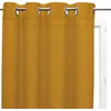 Image de Voile Ã Oeillets En Coton 135x250 Cm Cm Panama Jaune, Par Soleil D'ocre