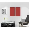 Image de Paire De Brise Bise 45x90 Cm Dolly Rouge